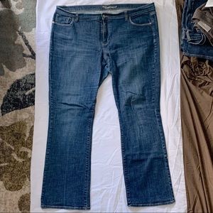 Old Navy Sweetheart Jeans- Size 18 LONG- Med. Wash